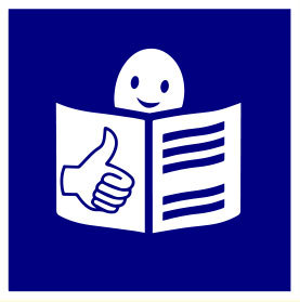 Easy to read stamp